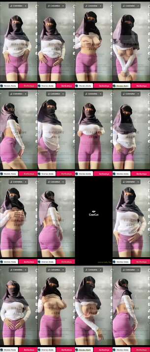 hijab tiktoker 18yo binal jilbab (2)
