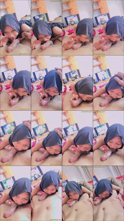 gairah hijab kacamata cakep sange 18yo sepong (4)