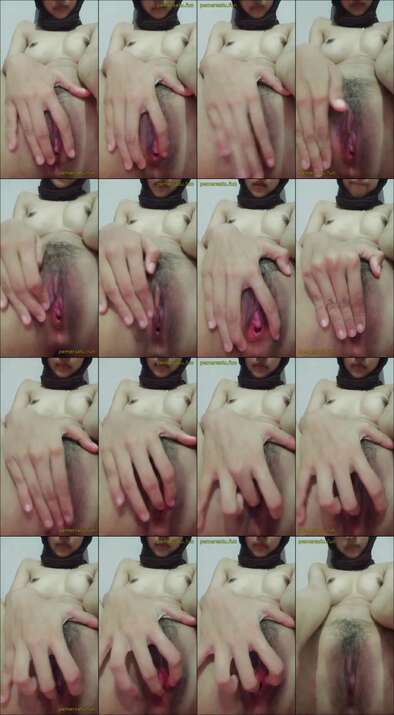 Lia ABG Jilbab Cute 18yo Colok Memek Tocil pemersatu fun (13)
