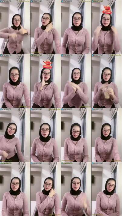 laura hijab colmek kacamata jilbab (2)