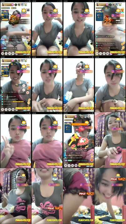 baby melli sedang live