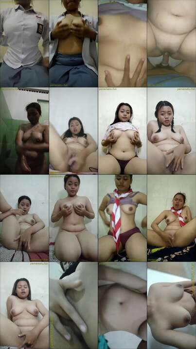 kompilasi teresa hijab pramuka abg 18yo lugu binal