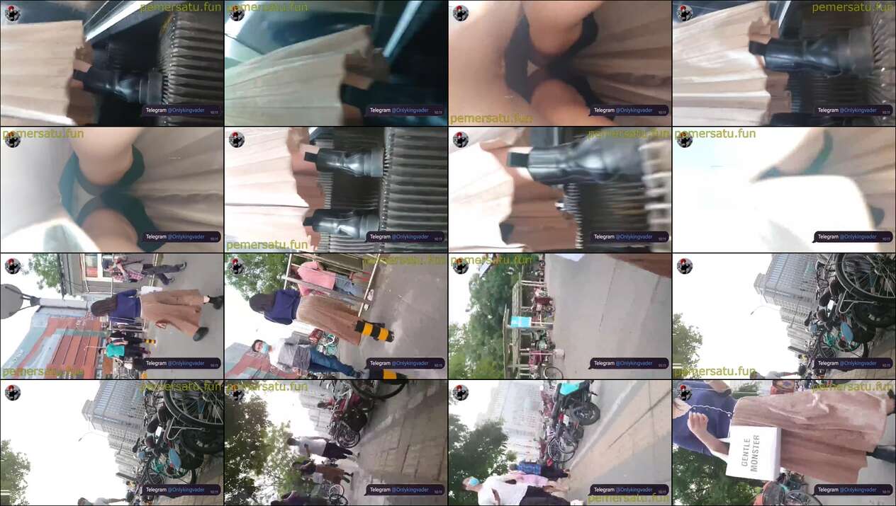 ngintip di eskalator viral (4)