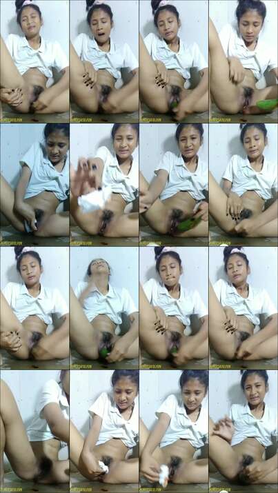 abg 18yo memek sempit pulang sekolah colmek timun part 3