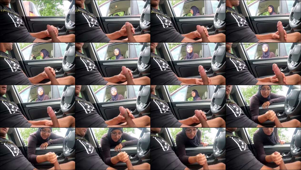 Eksib di Parkiran Berujung Dikocokin Tante Jilboob