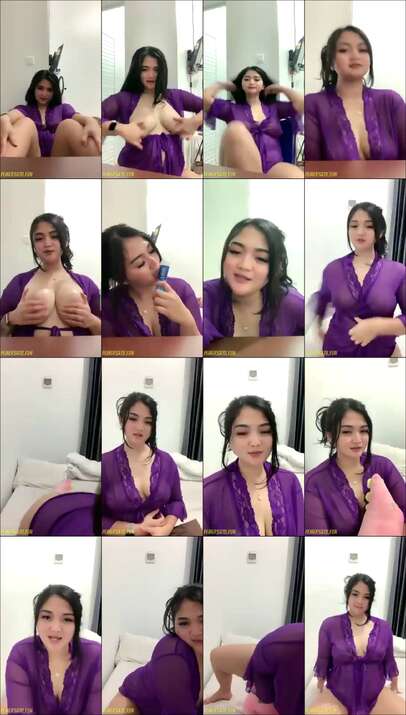 zahra kebaya ungu comek