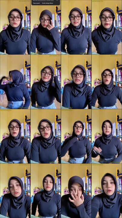 Cantiknya Jilbab Rajut Ini   Live Bigo