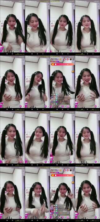 pigtail cakep remas tetek