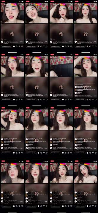 Jesika intan Live Instagram terbaru Toket Gede Mulus Uting pink