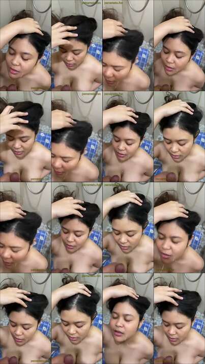 crot di muka pacar orang di kamar mandi (9)