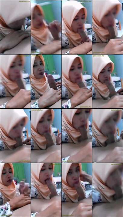 jilbab amazing sama kontol gede mulut sampai penuh