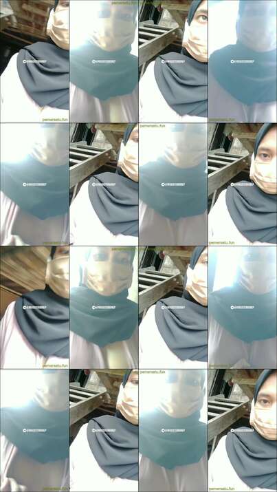 hijab putih mulus cantik binal barbar (2)