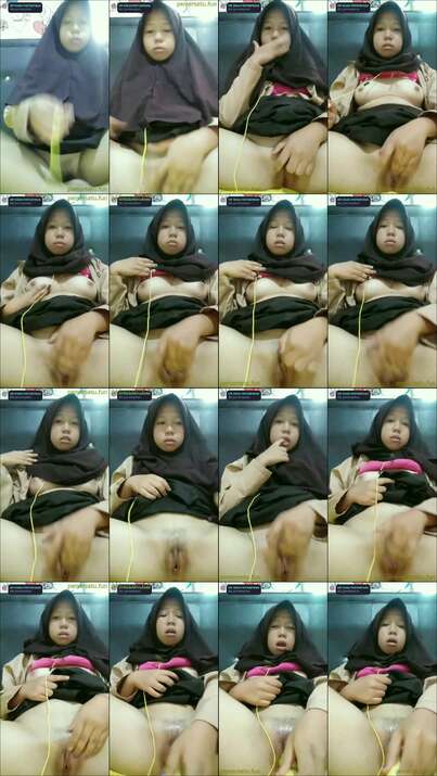 abg jilbab 18yo seragam pramuka colmek tersebar memek merah (1)
