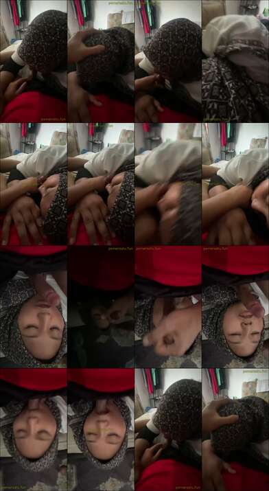 weni gemoy pakai hijab motif sepong kontol
