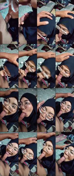 HIJAB KACAMATA SEPONG KONTOL