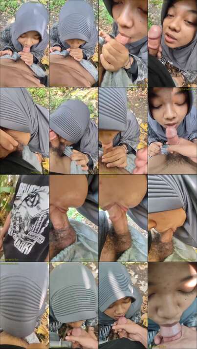 nyepong di kebun nikmat - Jilbab
