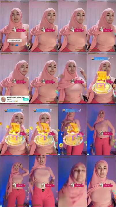 HIJAB CANTIK LIVE GOYANG DRIBEL MANTUL(480P)