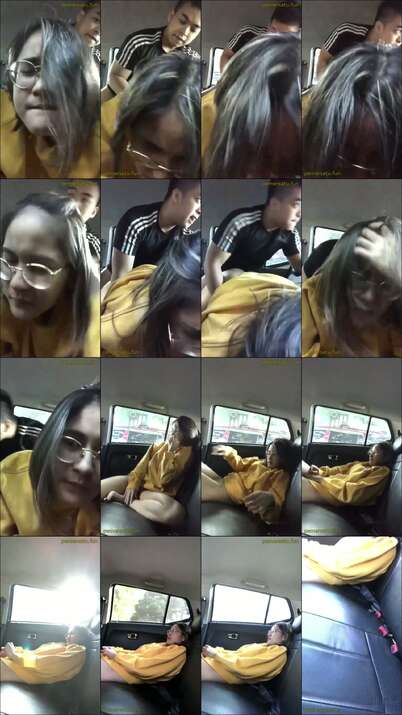 jemput adek kelas les entot dimobil