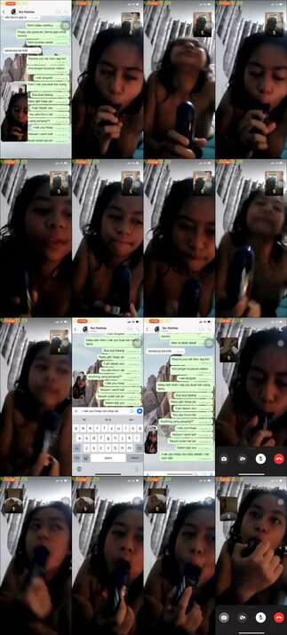 cuma berani hisap terong colok memek pakai sikat gigi biar sempit