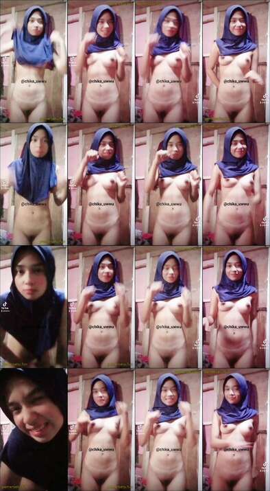 hijab tocil 18yo tiktoker telanjang pap tetek putih hitam (33)