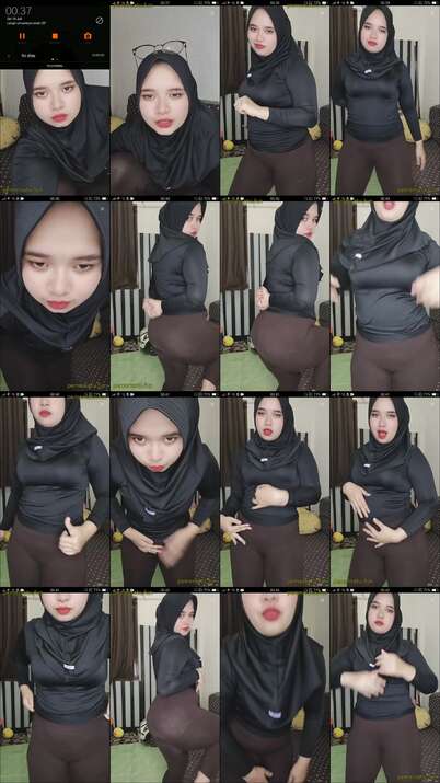 jilbab goyang tiktok abg viral 18yo  (5)