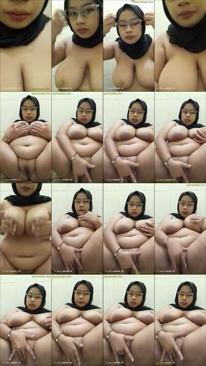 Disty hijab kacamata montok banget - Hijab