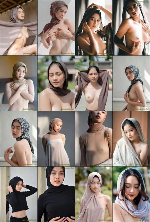 kompilasi hijab cantik pap tetek