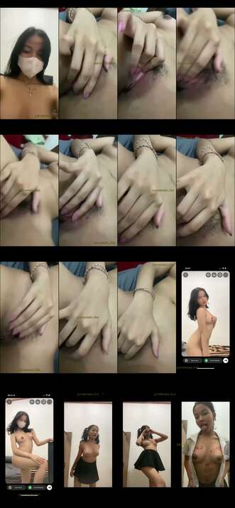 kompilasi nabil tiktok abg 18yo colok memek sempit