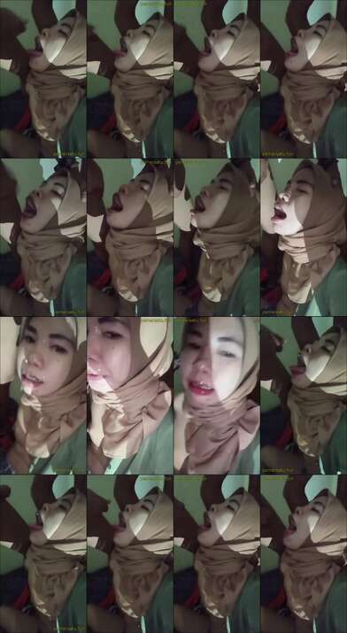 hijab crot di mulut
