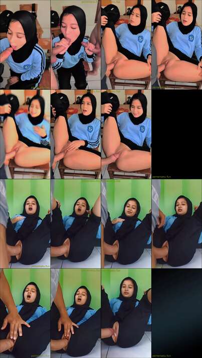 hijab abg 18yo pelajaran olahraga jedag jedug