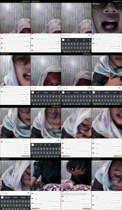 ometv hijab kacamata