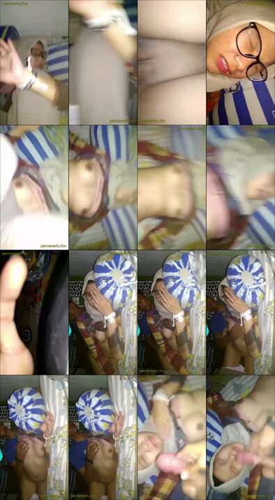 hijab kacamata memek sempit 21yo dientot