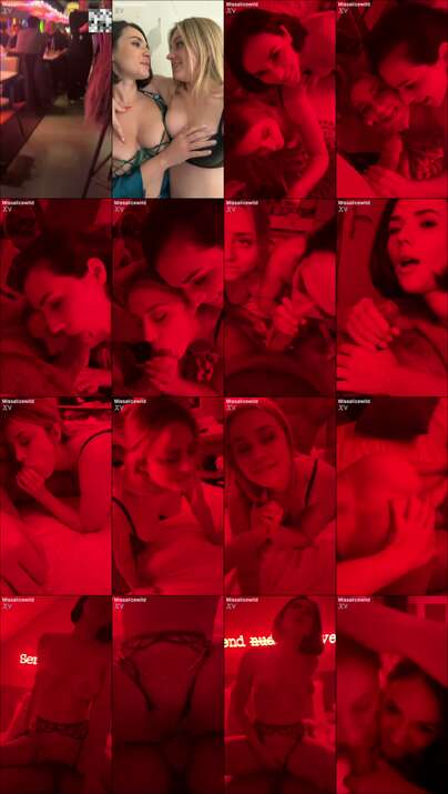 Alice & Eve Sweet Sensual Threesome Fuck With Stranger And Cum Load Swap