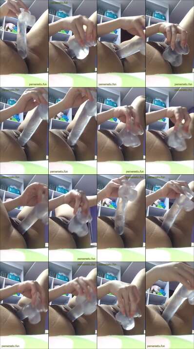 colmek pakai dildo transparan sampai lebar
