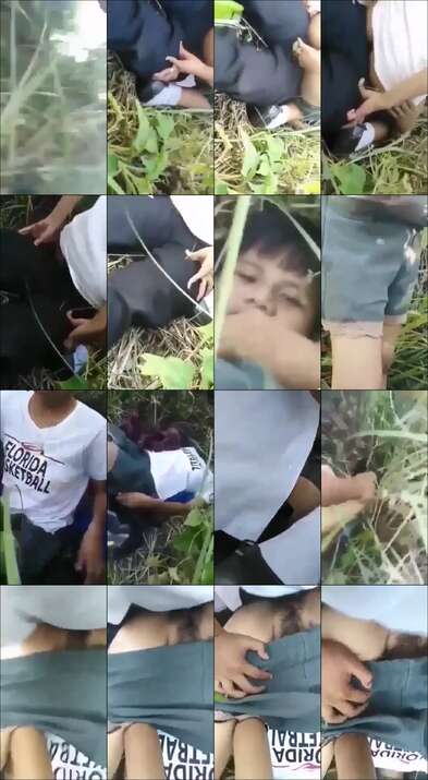Esempe kena gili di semak