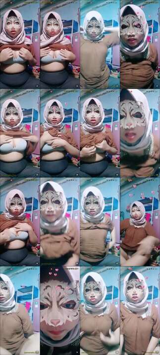 jilbab hijab baru masih malu