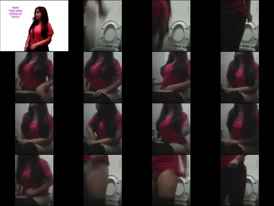 Meme toge kena expose di toilet