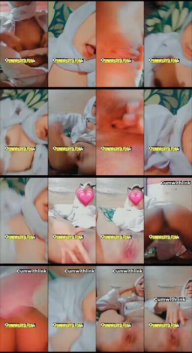 jilbab putih tocil 18yo pap tt dan colmek