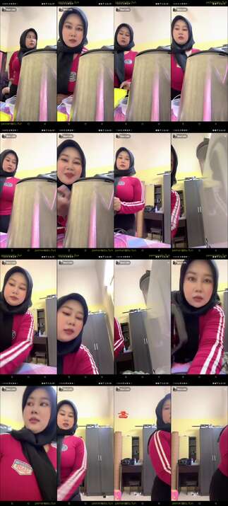 hijab hitam tobrut masak