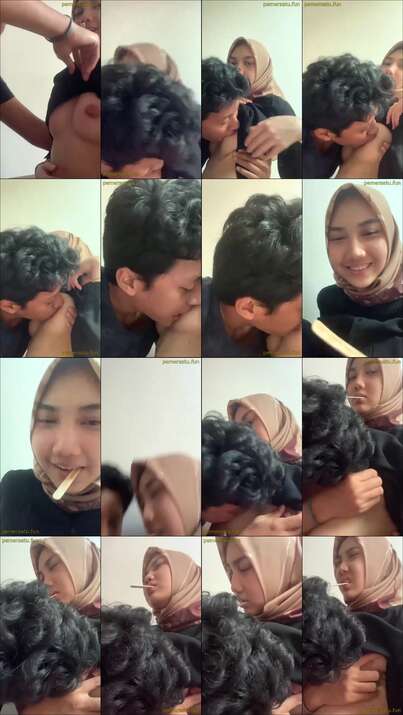 gairah hijab cantik binal 18yo dientot di hotel (1)