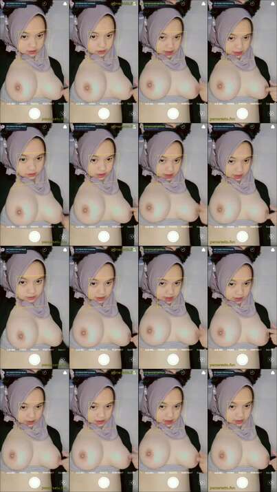 hijab jilbab viral toket ranum gede mulus kacamata (11)