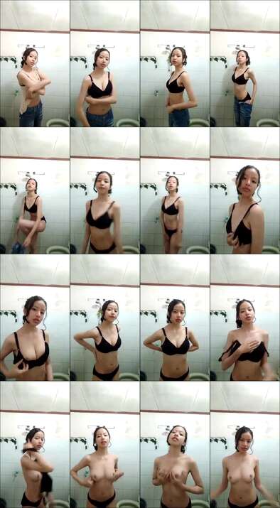 bocil 19yo mandi pap untuk pacar dulu
