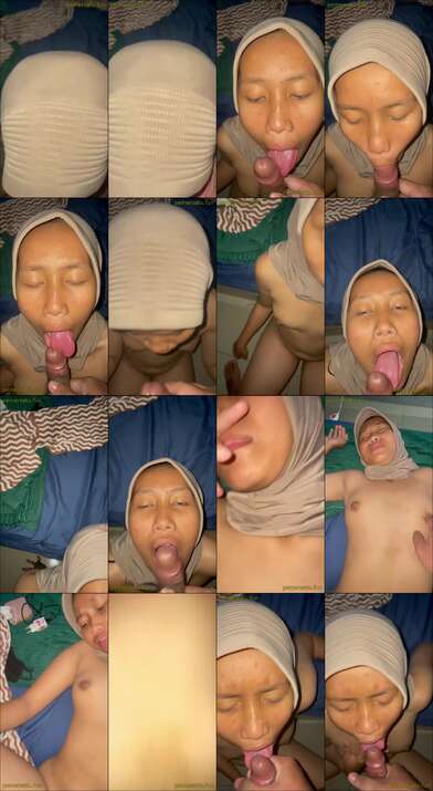 kompilasi talent octa tata abg 18yo hijab sepong crot mulut