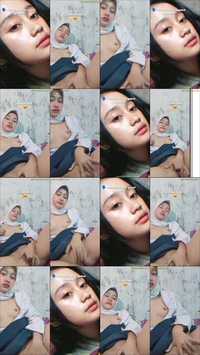 jilbab smp gabut 18yo colmek sampai glowing