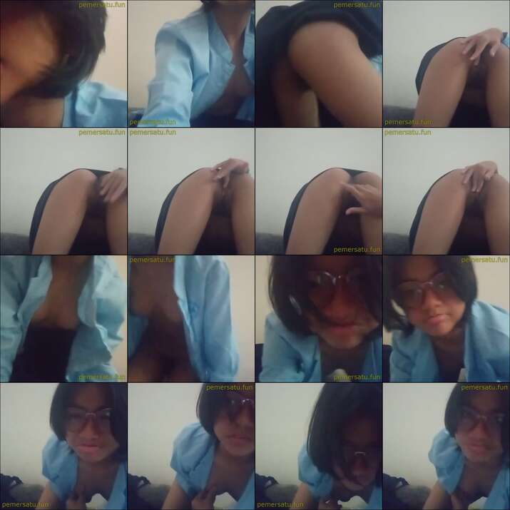 dede alin abg 18yo kacamata rambut pendek (2)