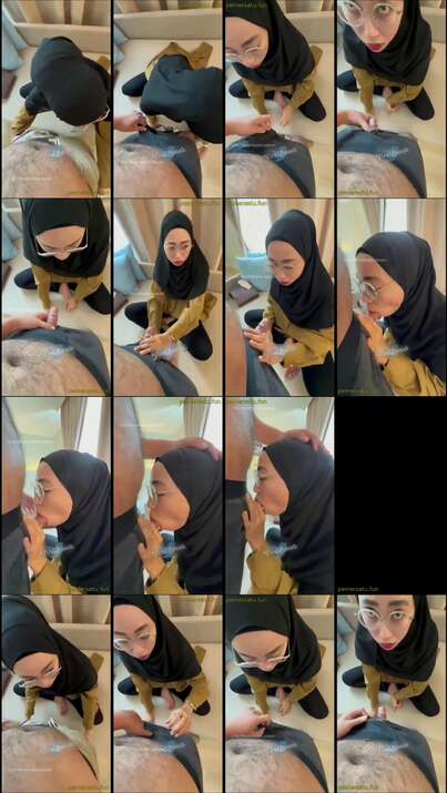 jilbab hijab tudung kacamata pandai sepong kontol pemersatu fun (3)