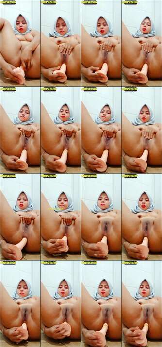 Yunita Tante Jilbab Binal Lakinya Ga kuat (62)