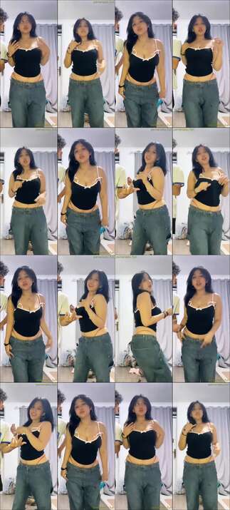 tiktoker cakep goyang bareng pacar (1)