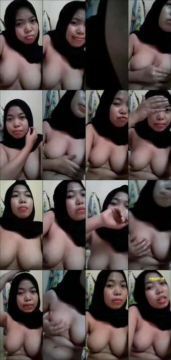 Koleksi Fatimah jilbab sma 18yo gemar colmek part (9)