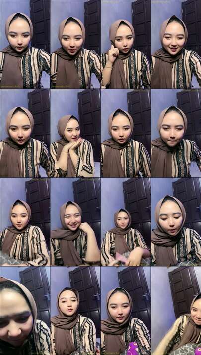 jilbab coklat nakal